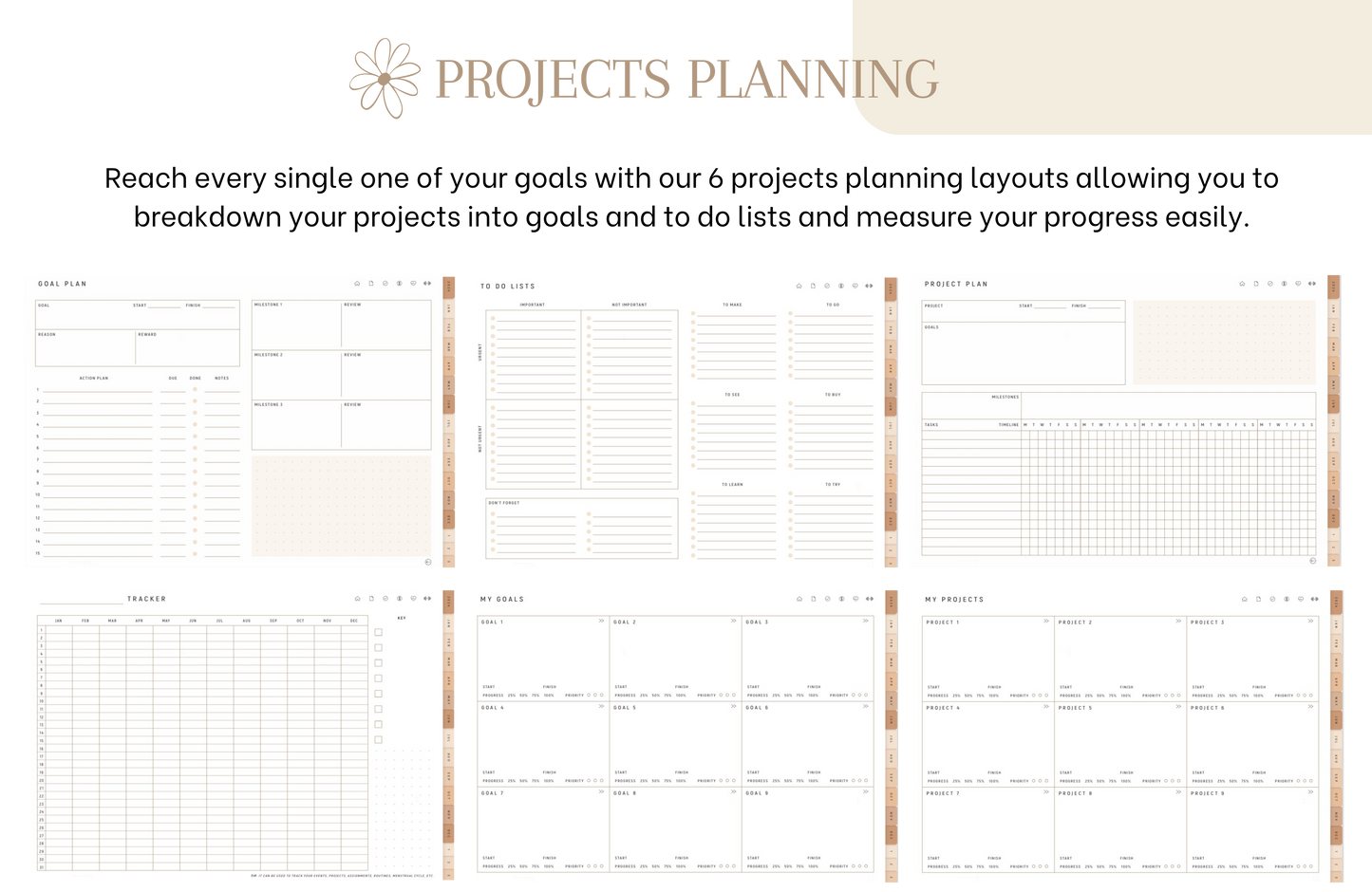 2024 Bloom's Digital Planner Bundle